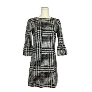 Zara Houndstooth Dress